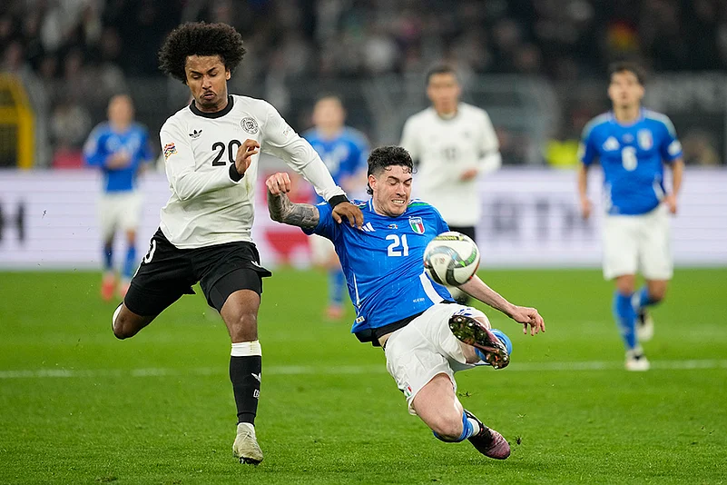 UEFA Nations League 2024-25 Quarter-Finals Second Leg Germany vs Italy: Karim Adeyemi