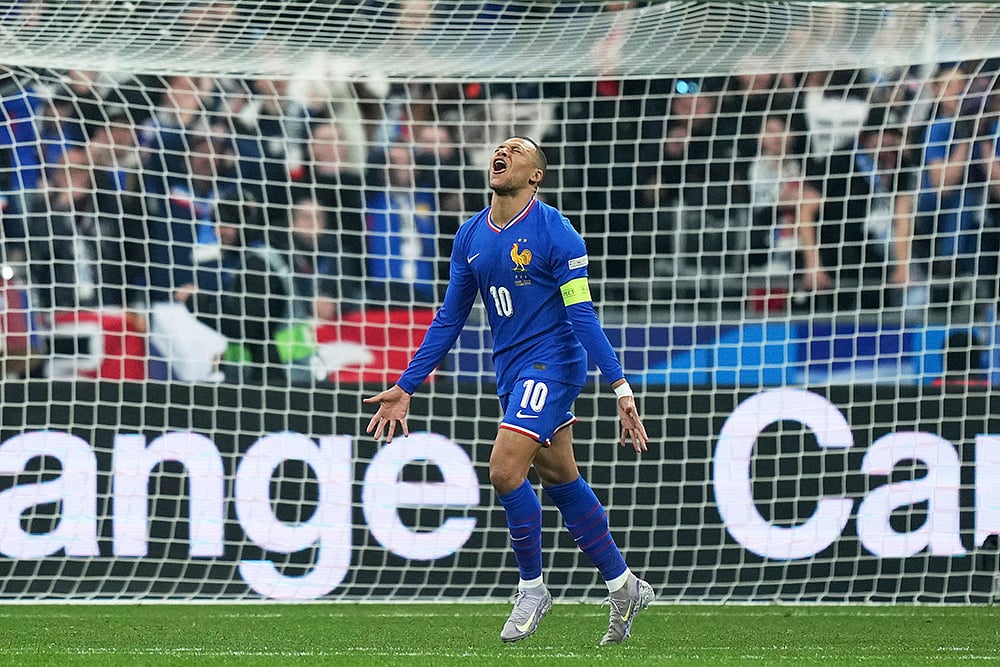 UEFA Nations League 2024-25 Quarter-Finals Second Leg France vs Croatia: Kylian Mbappe