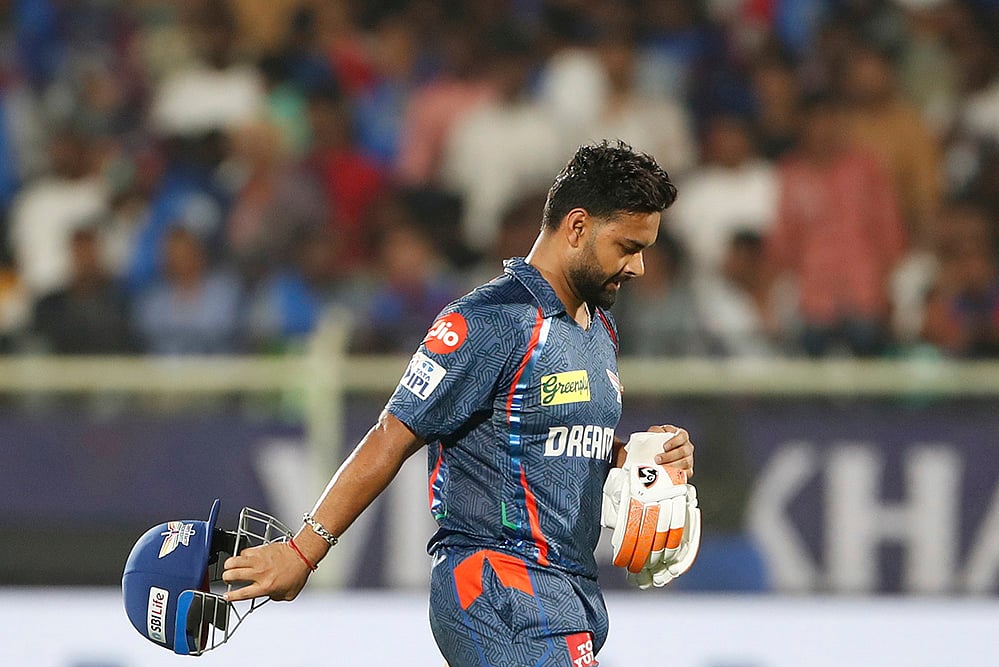 | Photo: AP/Surjeet Yadav : IPL 2025: LSG captain Rishabh Pant.