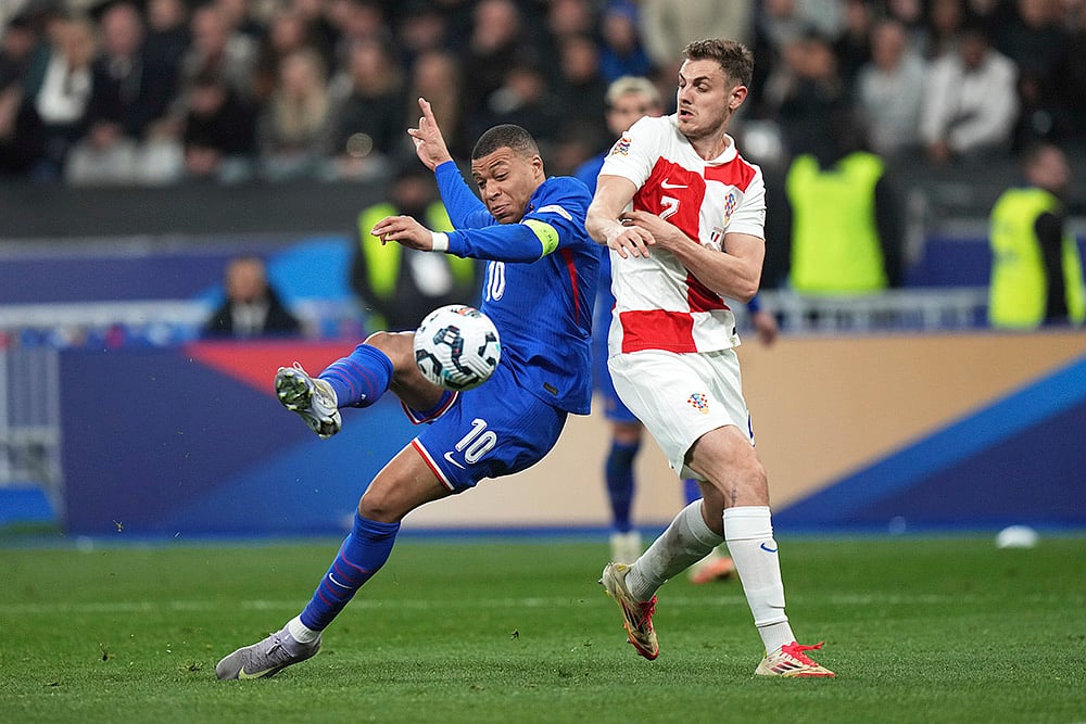 UEFA Nations League 2024-25 Quarter-Finals Second Leg France vs Croatia: Kylian Mbappe