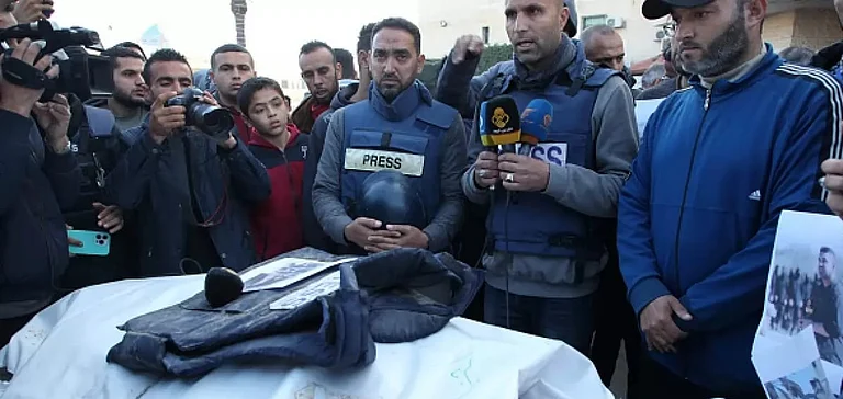 The strikes have drawn international condemnation, with Israel facing scrutiny over the attack. - AP