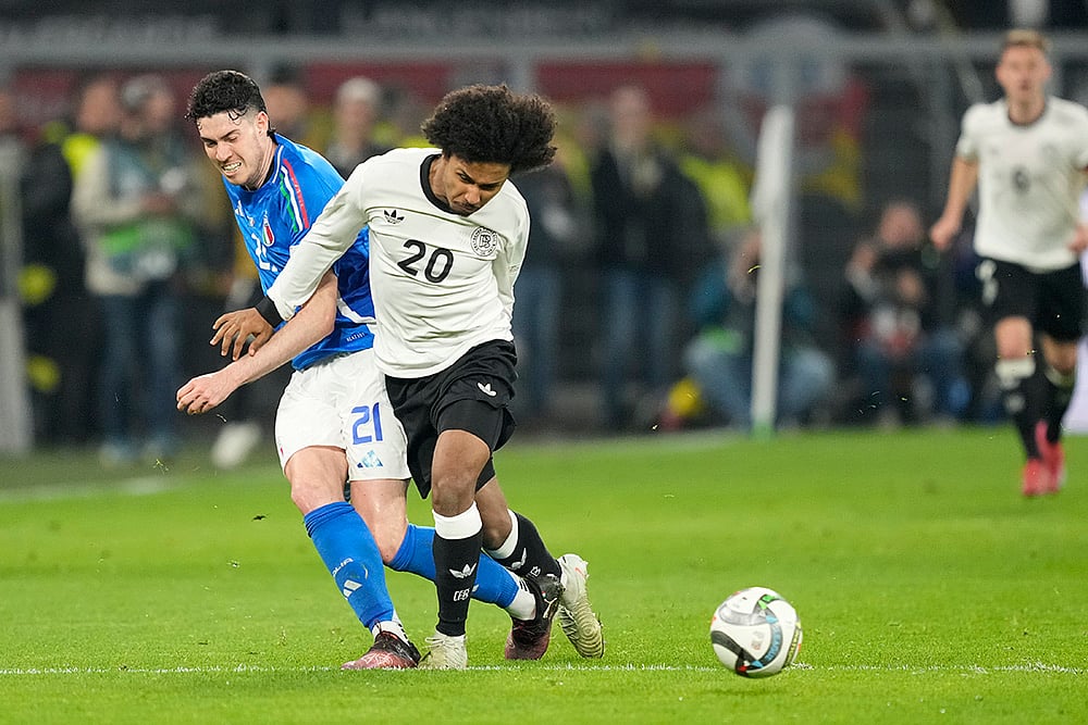 UEFA Nations League 2024-25 Quarter-Finals Second Leg Germany vs Italy: Alessandro Bastoni