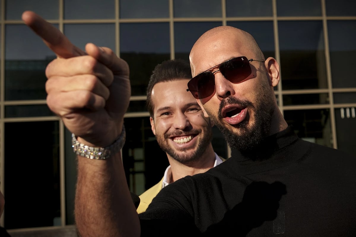 Influencer brothers Andrew and Tristan Tate 