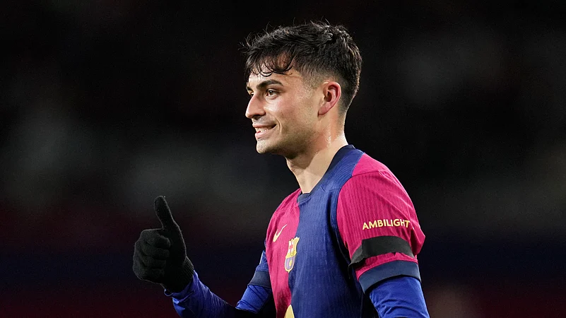 Barcelona midfielder, Pedri.