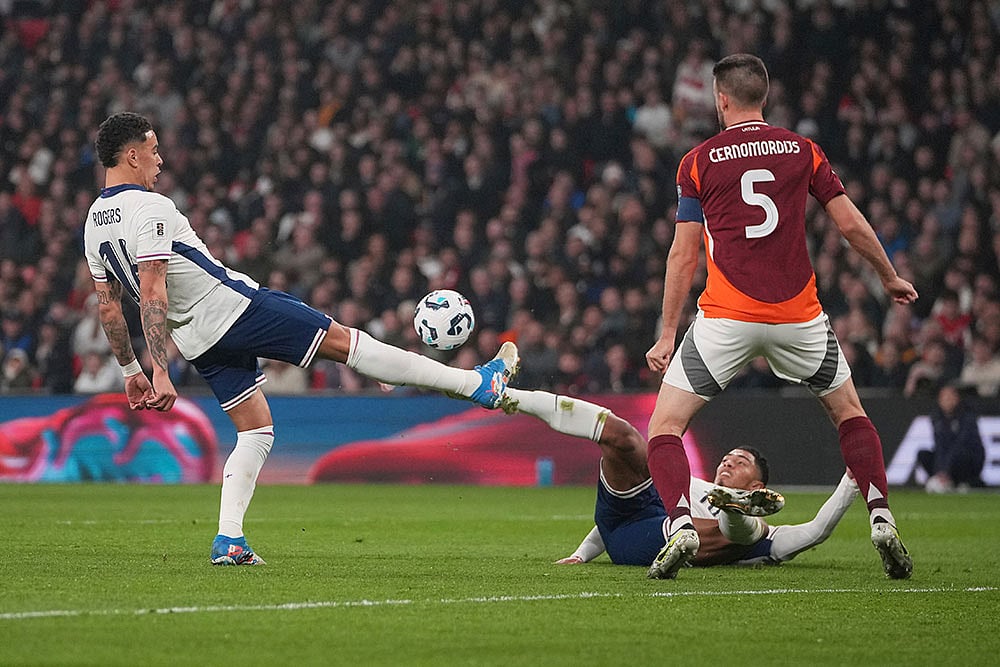 World Cup qualifying soccer match: England Vs Latvia