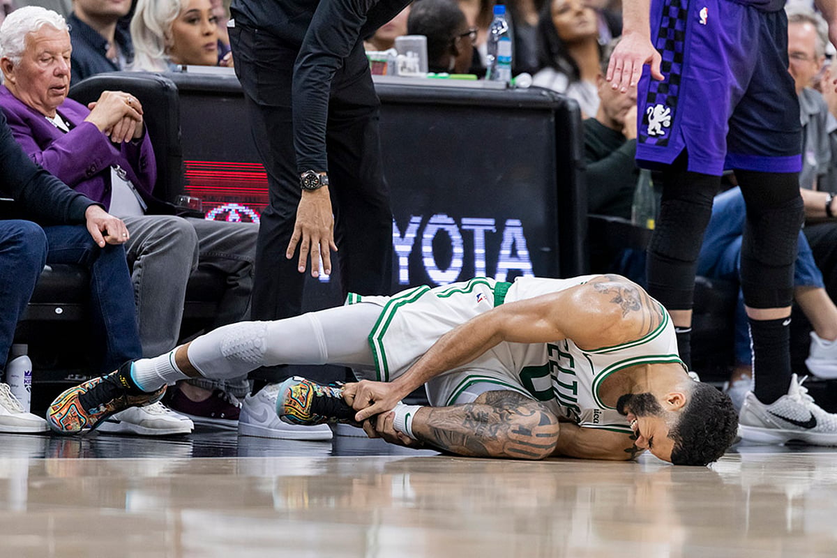 NBA basketball 2024-25 Boston Celtics vs Sacramento Kings photo gallery: Jayson Tatum