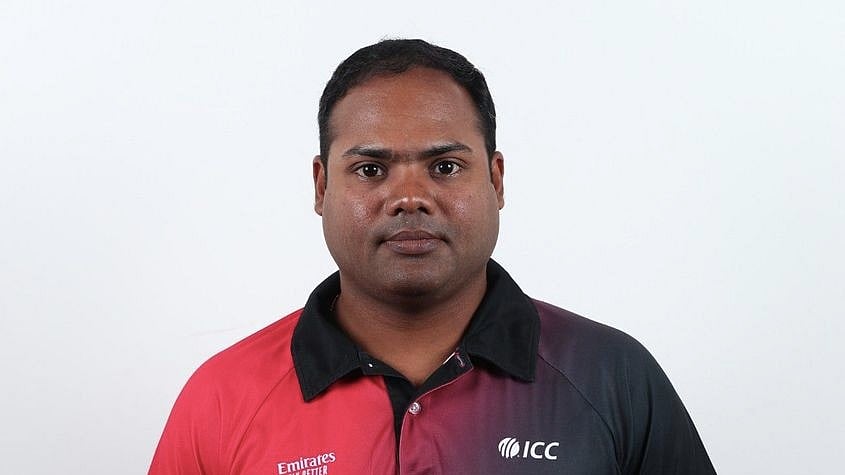 Photo: X | BCCI : Nitin Menon retained in the ICC elite panel of umpires.