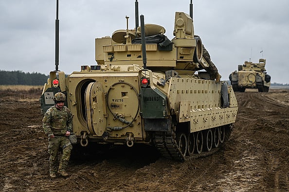 Getty Images  : US Army V Corps Troops Train In Poland