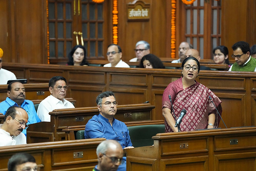 Rekha Gupta presents Delhi Budget 