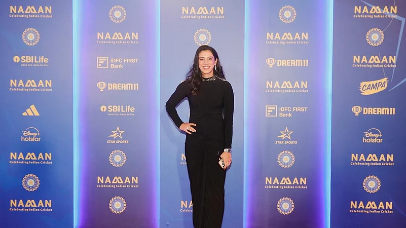 smriti mandhana X naman awards