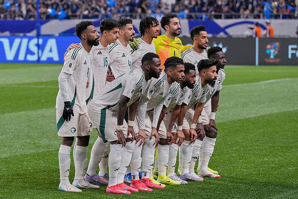 FIFA World Cup 2026 group A Qualifiers Japan vs Saudi Arabia WCup Soccer: Saudi Arabias team
