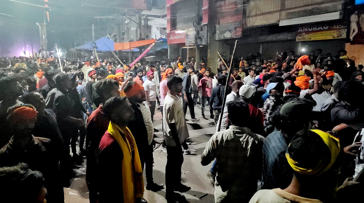 PTI : Communal clashes in Hazaribagh, Jharkhand on March 25, 2024.