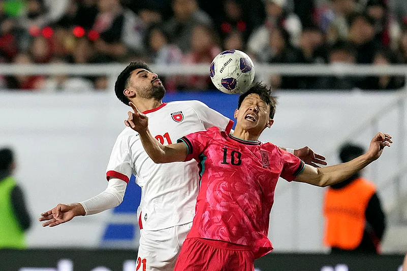 FIFA World Cup 2026 group A Qualifiers South Korea vs Jordan South WCup Soccer: Amer Jamous