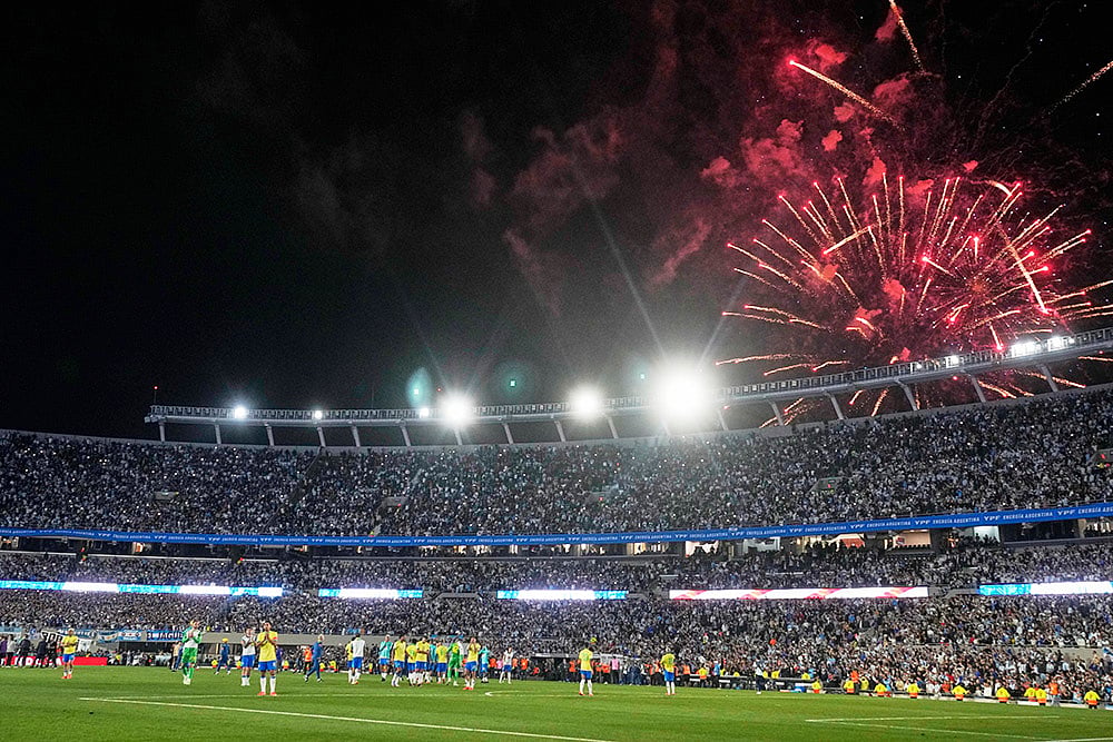 FIFA World Cup 2026 South American Soccer Qualifiers Argentina vs Brazil: Fireworks 