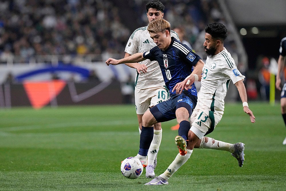 FIFA World Cup 2026 group A Qualifiers Japan vs Saudi Arabia WCup Soccer: Ritsu Doan