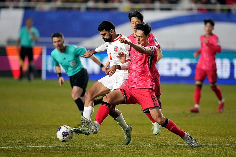 FIFA World Cup 2026 group A Qualifiers South Korea vs Jordan South WCup Soccer: Nizar Al Rashdan