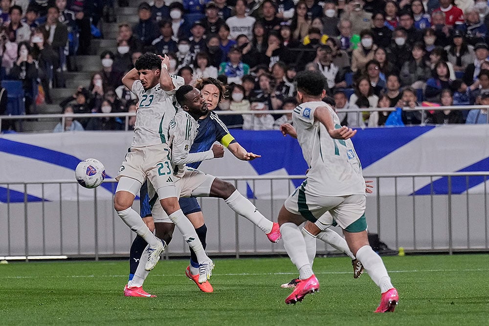 FIFA World Cup 2026 group A Qualifiers Japan vs Saudi Arabia WCup Soccer: Ziyad Aljohani