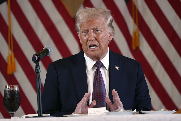 US President Donald Trump - AP