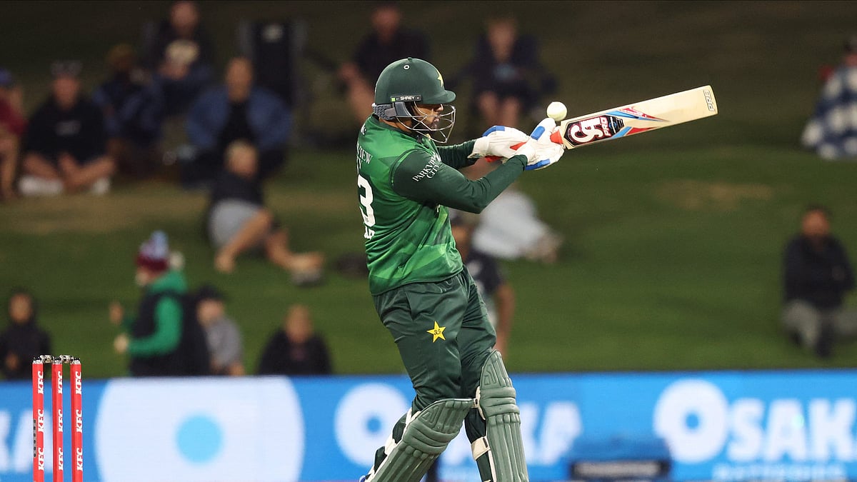 Photo: X | Pakistan Cricket : Pakistan national cricket team player during a match against New Zealand.