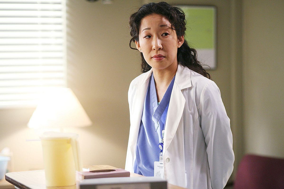 Sandra Oh as Dr. Cristina Yang in Greys Anatomy