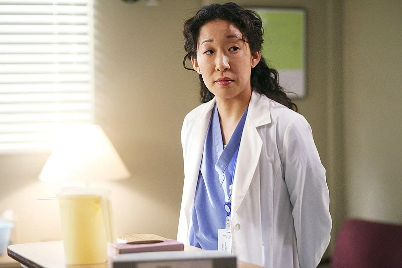 Sandra Oh as Dr. Cristina Yang in Greys Anatomy