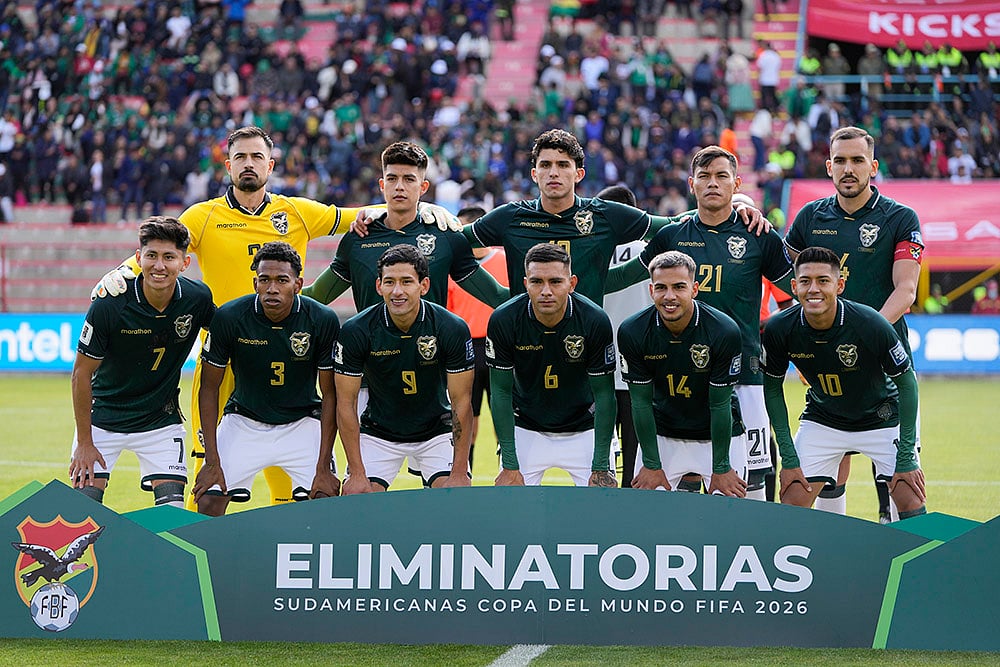 FIFA World Cup 2026 South American Soccer Qualifiers Bolivia vs Uruguay photo