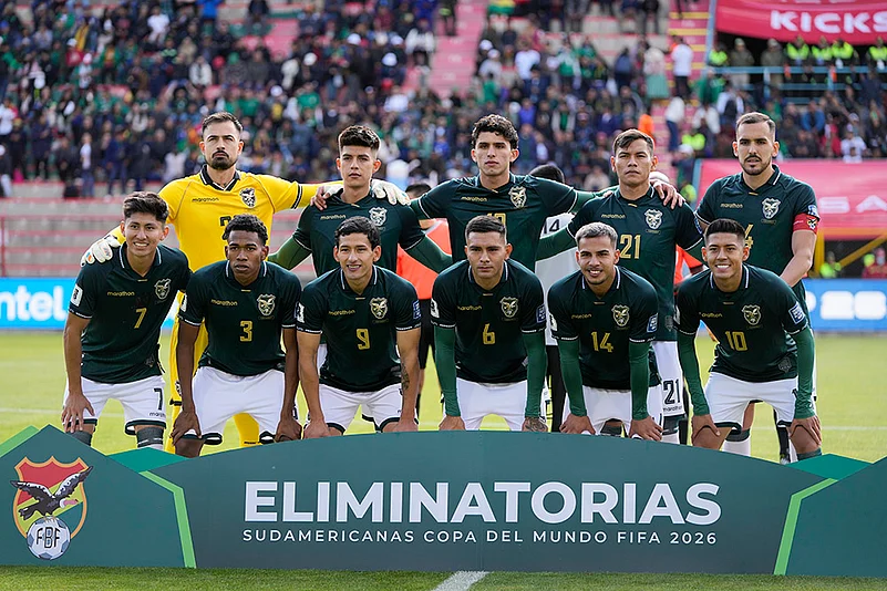FIFA World Cup 2026 South American Soccer Qualifiers Bolivia vs Uruguay photo