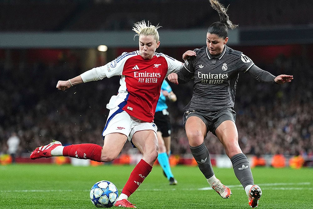 Womens Champions League, quarter-final, second leg Arsenal vs Real Madrid: Maria Mendez