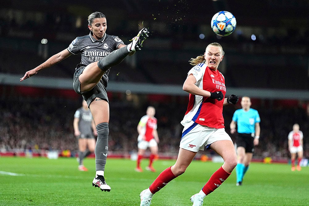 Womens Champions League, quarter-final, second leg Arsenal vs Real Madrid: Sheila Garcia