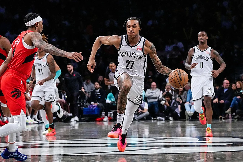 NBA basketball 2024-25 Toronto Raptors vs Brooklyn Nets:
