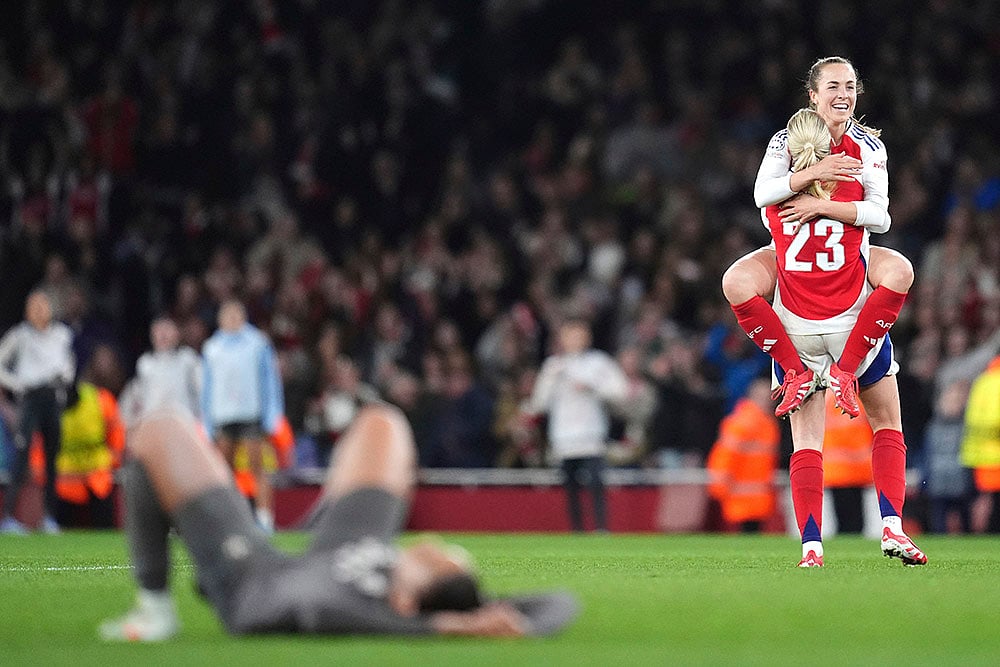 Womens Champions League, quarter-final, second leg Arsenal vs Real Madrid: Lia Walti