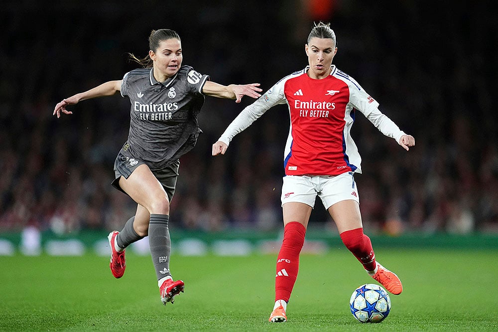 Womens Champions League, quarter-final, second leg Arsenal vs Real Madrid: Steph Catley