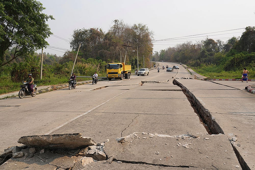 Earthquake in Naypyitaw