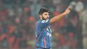 AP/Mahesh Kumar A. : Indian all-rounder Shardul Thakur.