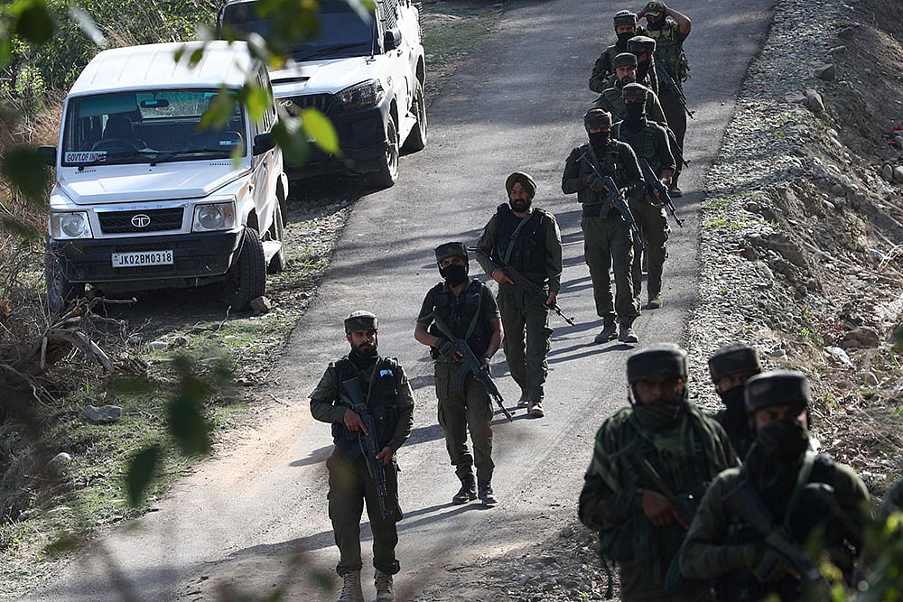 Anti-terrorist operation in J-Ks Kathua