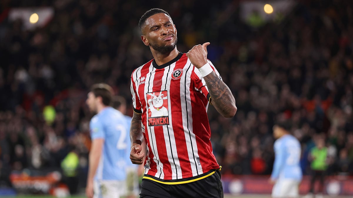 Sheffield United goalscorer Tyrese Campbell