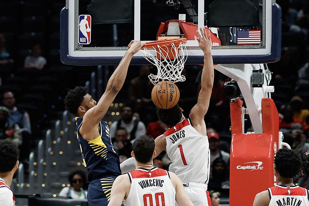 NBA Basketball: Indiana Pacers vs Washington Wizards