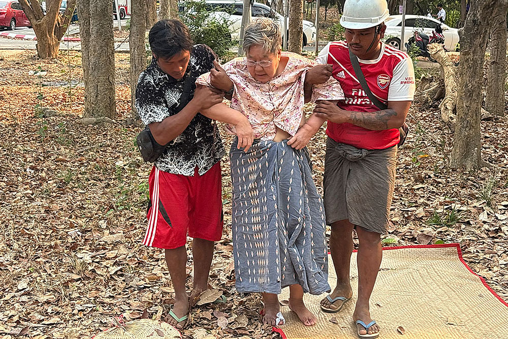 Earthquake Naypyitaw