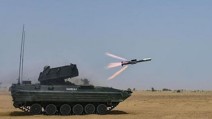 PTI : Anti-tank missile system (Representational Image)
