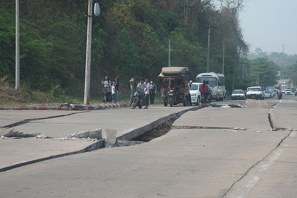 Earthquake in Myanmar