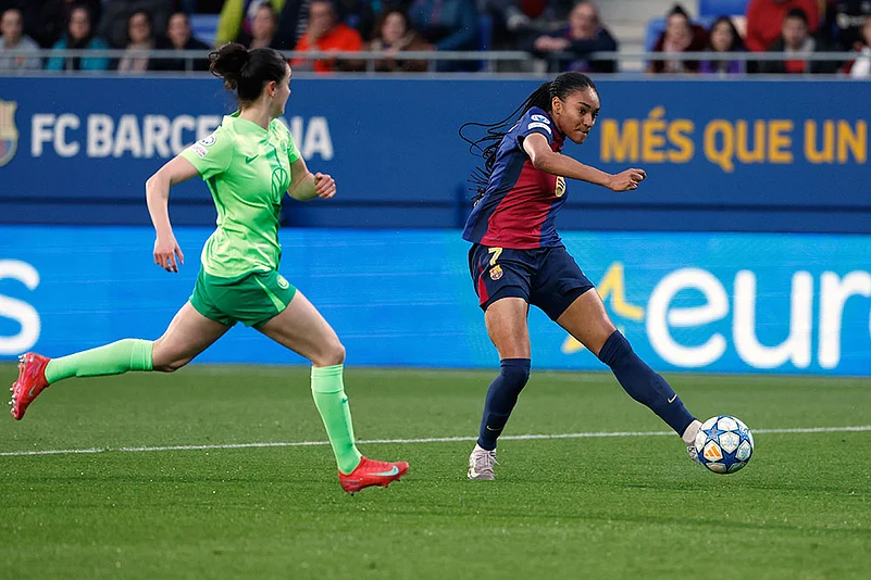 FC Barcelona and VfL Wolfsburg