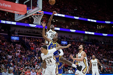 NBA Basketball: Golden State Warriors vs New Orleans Pelicans