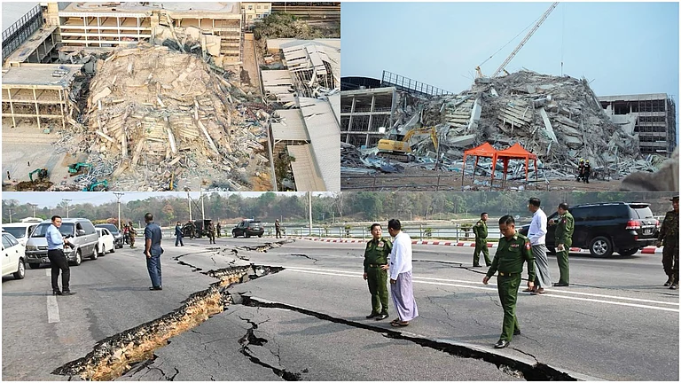 The UN Office for the Coordination of Humanitarian Affairs (OCHA) has stated that humanitarian operations in Myanmar have been hindered due to damaged roads and damaged infrastructure. - AP