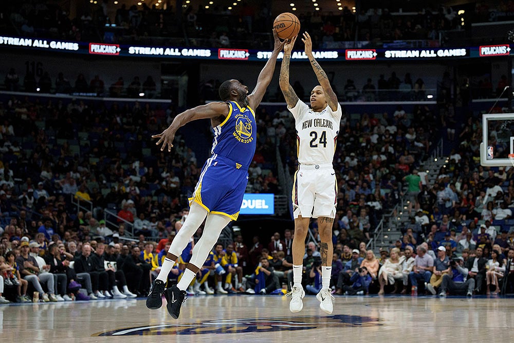 Basketball: Golden State Warriors vs New Orleans Pelicans
