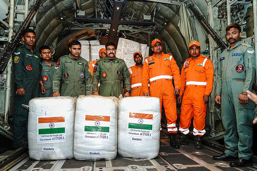 Indian aid to Myanmar