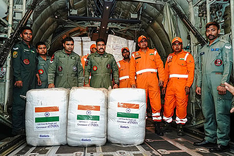 Indian aid to Myanmar