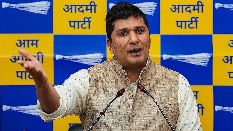 PTI : AAP leader Saurabh Bharadwaj
