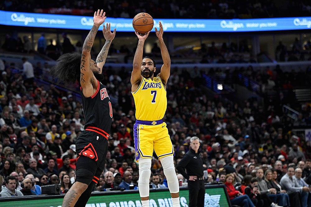 NBA Basketball: Chicago Bulls vs Los Angeles Lakers