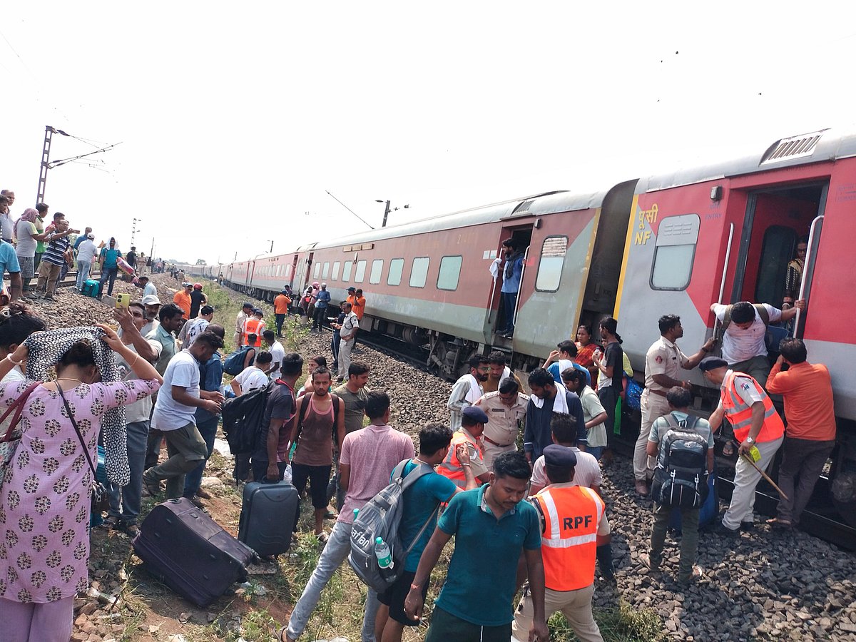 PTI : The railway authorities are yet to give any information about whether anyone was hurt.