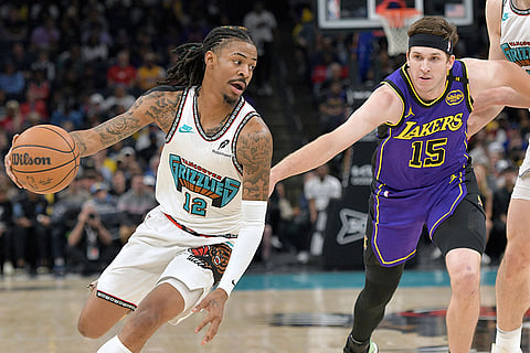 Basketball: Los Angeles Lakers vs Memphis Grizzlies